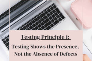 Quality Software Testing ISTQB trainer testing principle 1
